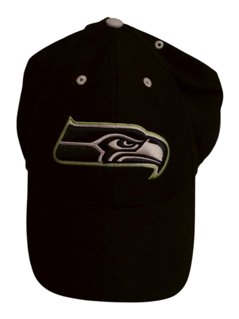 NFL Black and White Interior Panel Baseball Cap